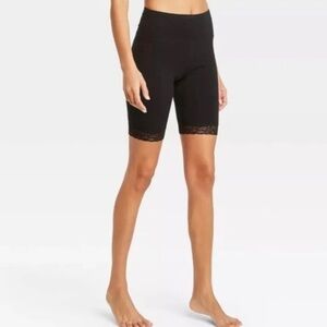 3 Pairs of Colsie Lace Trim Shorts Size Medium